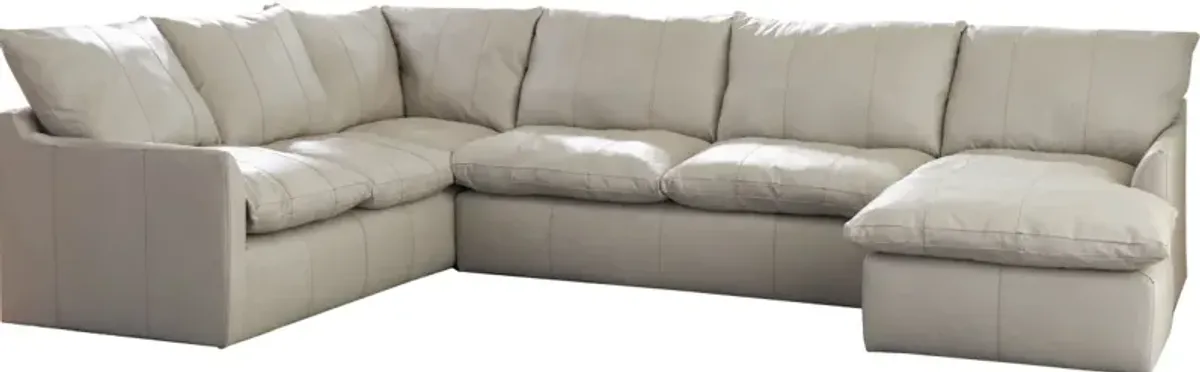 Jackson Furniture Ciampino 3-Piece Ice Modular Sectional