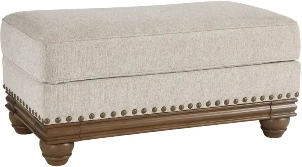 Signature Design by AshleyÂ® Harleson Wheat Ottoman