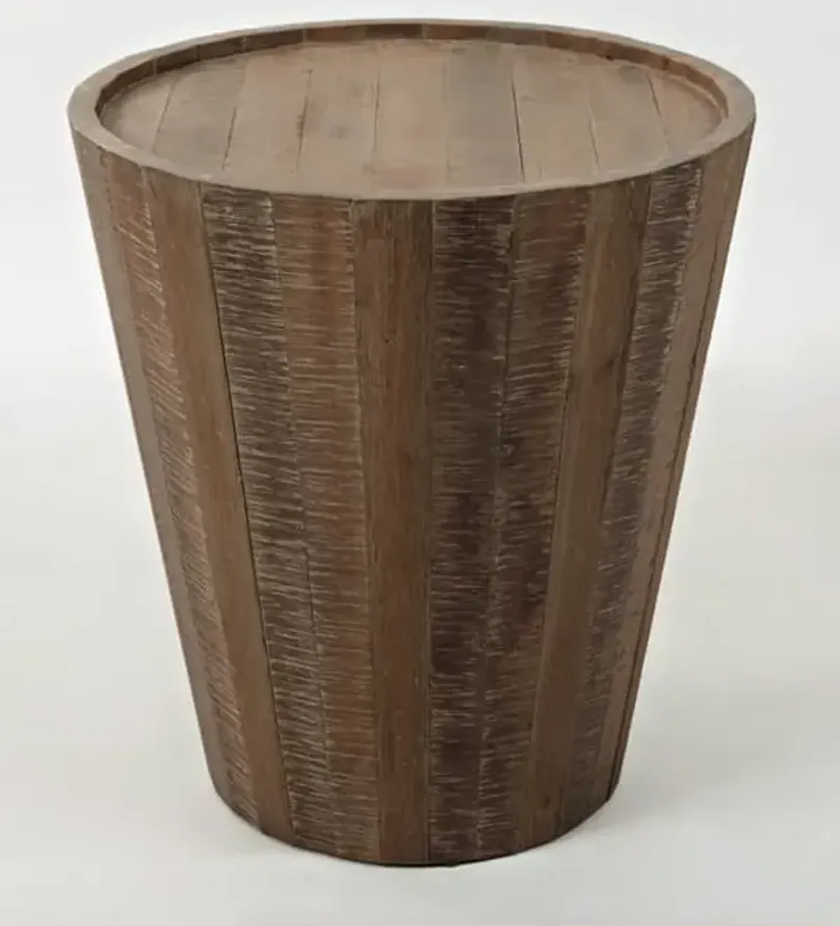 Jofran Inc. Conundrum Grey Wash End Table