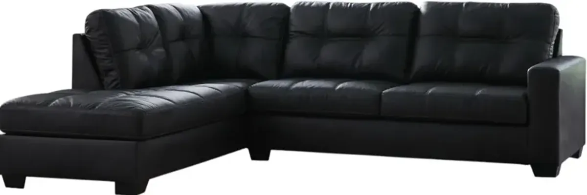 BenchcraftÂ® Barlin Mills 2-Piece Carbon Left-Arm Facing Sectional and Chaise