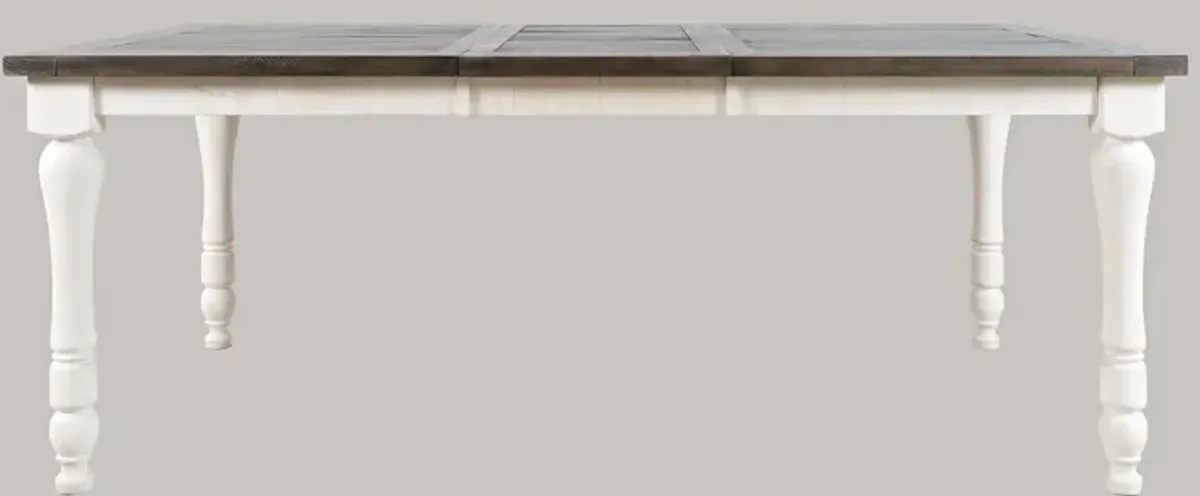 Jofran Inc. Madison Country 6-Piece Vintage White Dining Set