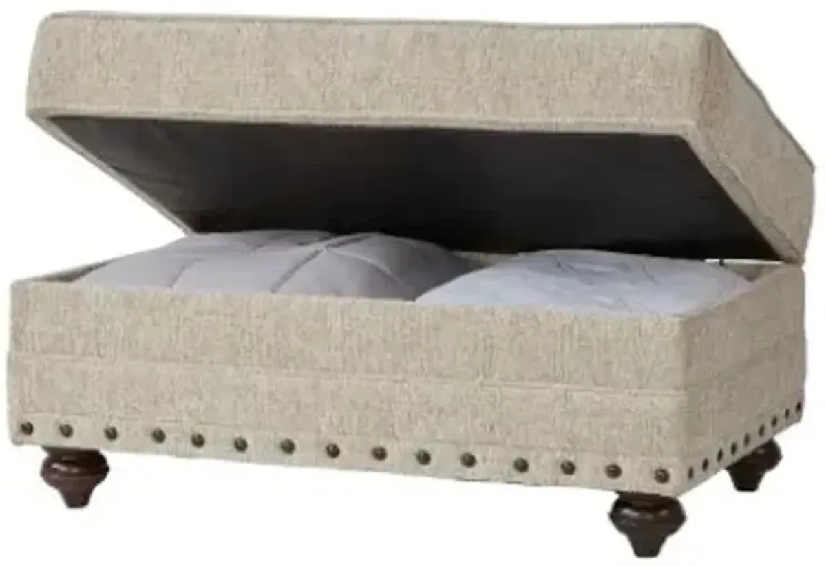 Hughes FurnitureÂ® Cycle Hay Storage Ottoman