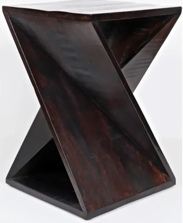 Jofran Inc. Global Archive Jasper Espresso Accent Table