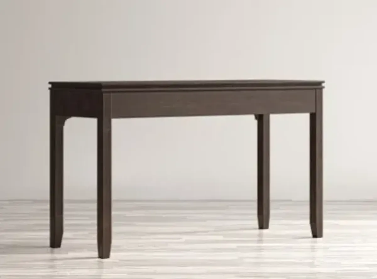 Jofran Inc. Gramercy Dark Chevron Power Desk