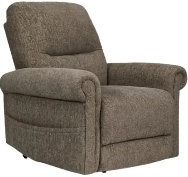 Signature Design by AshleyÂ® Aureta Earth Power Lift Recliner