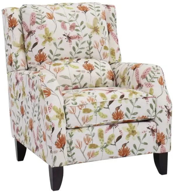 Chairs of America Field of Flowers Accent Wing Chair