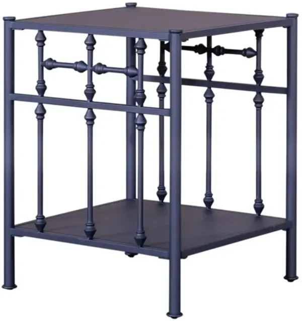 Liberty Furniture Vintage Series Navy Open Nightstand