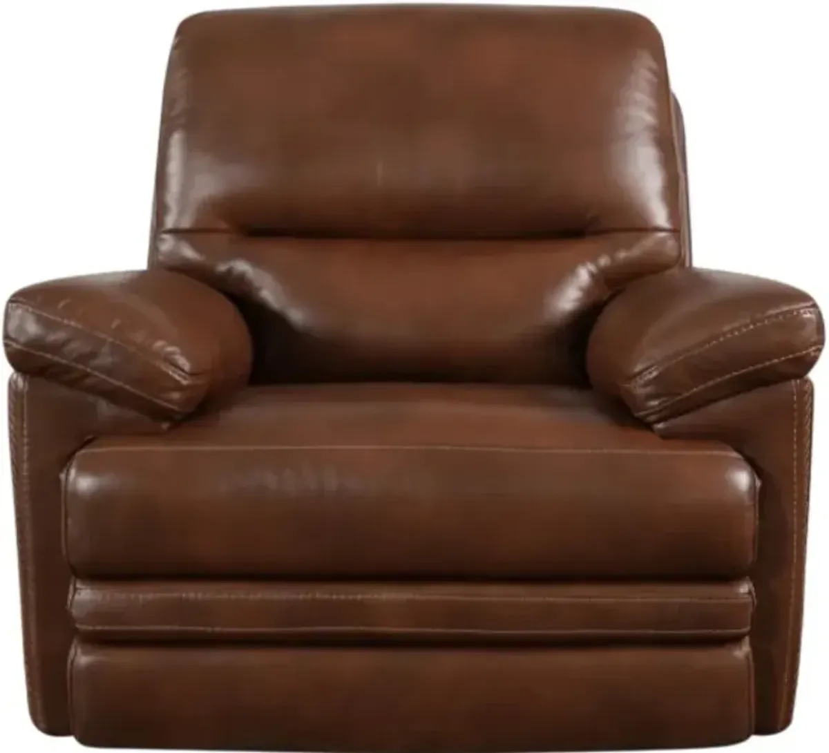 FlexsteelÂ® David Pecan Power Glider Recliner with Power Headrest and Lumbar