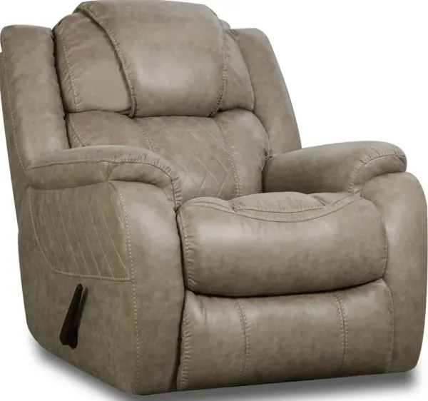 HomeStretch Daytona Mushroom Rocker Recliner