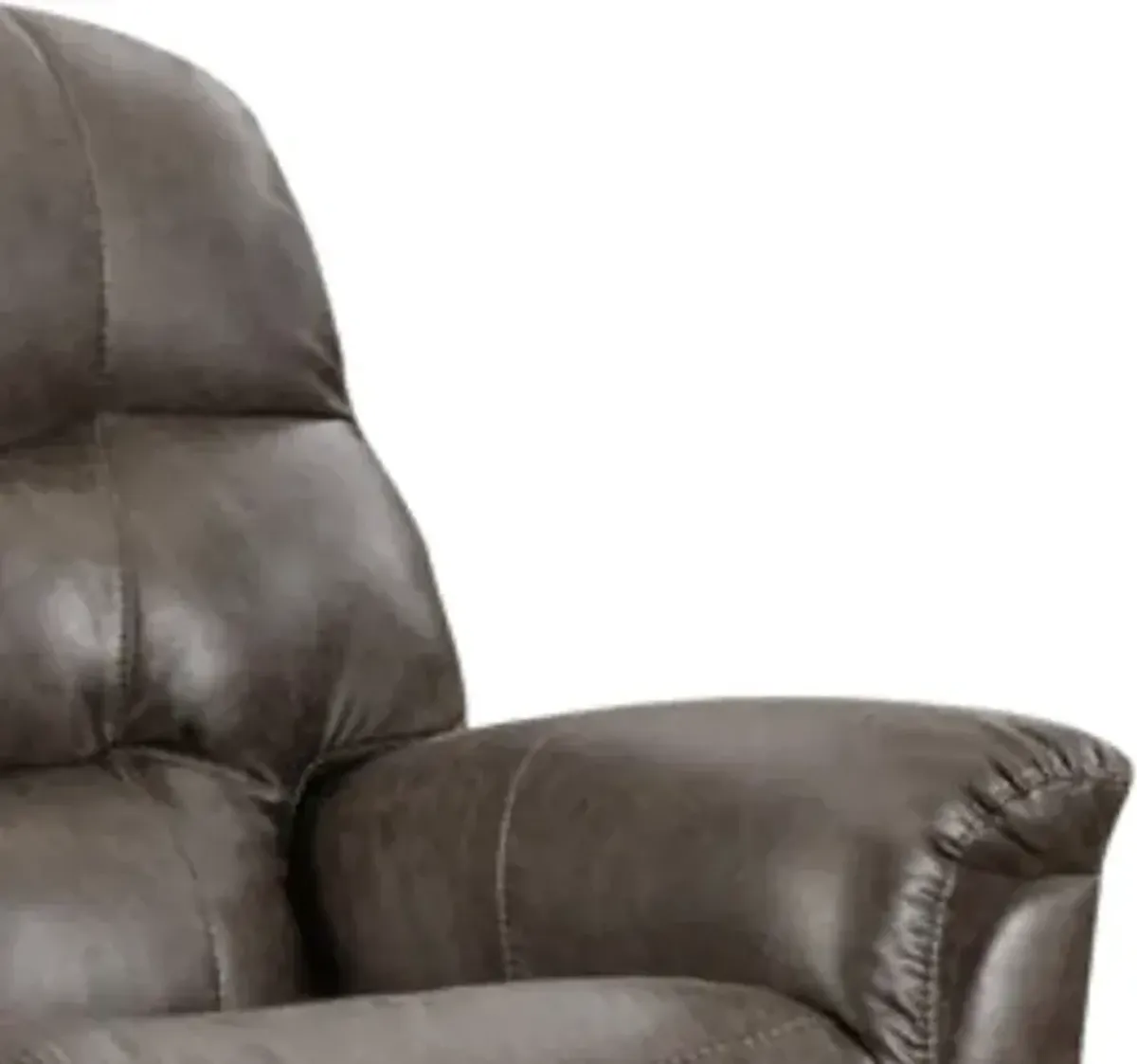 HomeStretch Sierra Charcoal Manual Rocker Recliner
