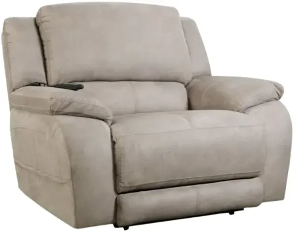 Homestretch Explorer Nickel Chair and a Half Power Recliner