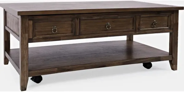 Jofran Inc. Bakersfield Brown Lift Top Cocktail Table