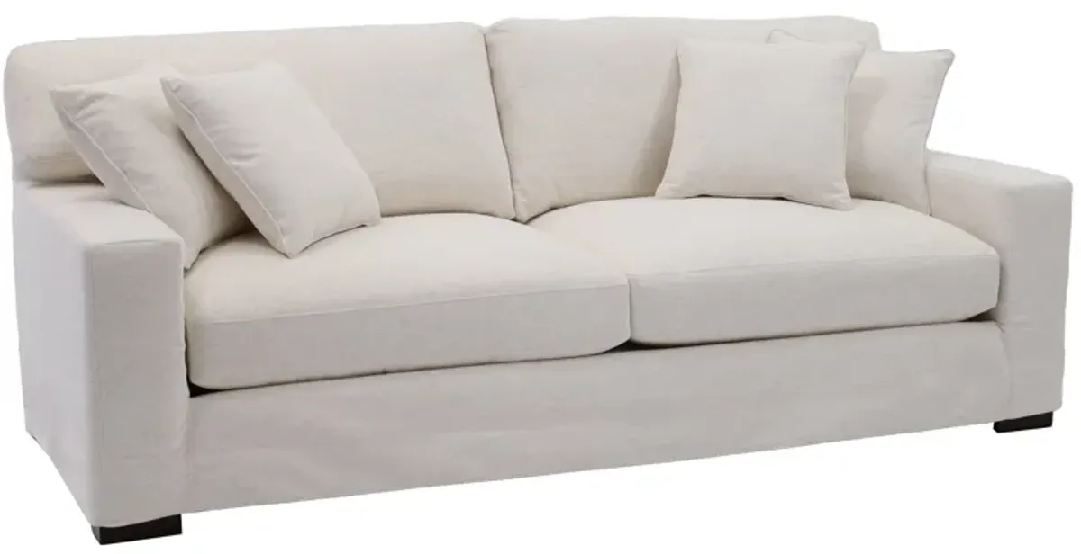 SynergyÂ® 2043 Snow Slipcover Sofa