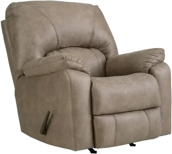 HomeStretch Sapphire Beige Rocker Recliner Chair