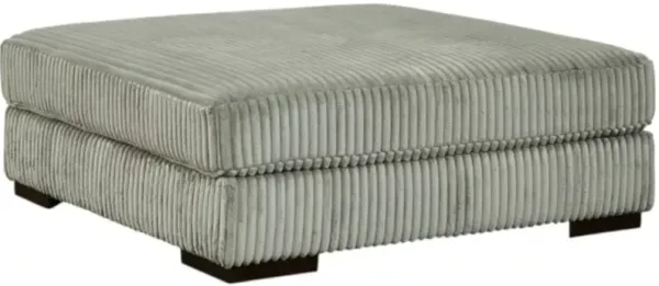Signature Design by AshleyÂ® Lindyn Fog Oversized Accent Ottoman