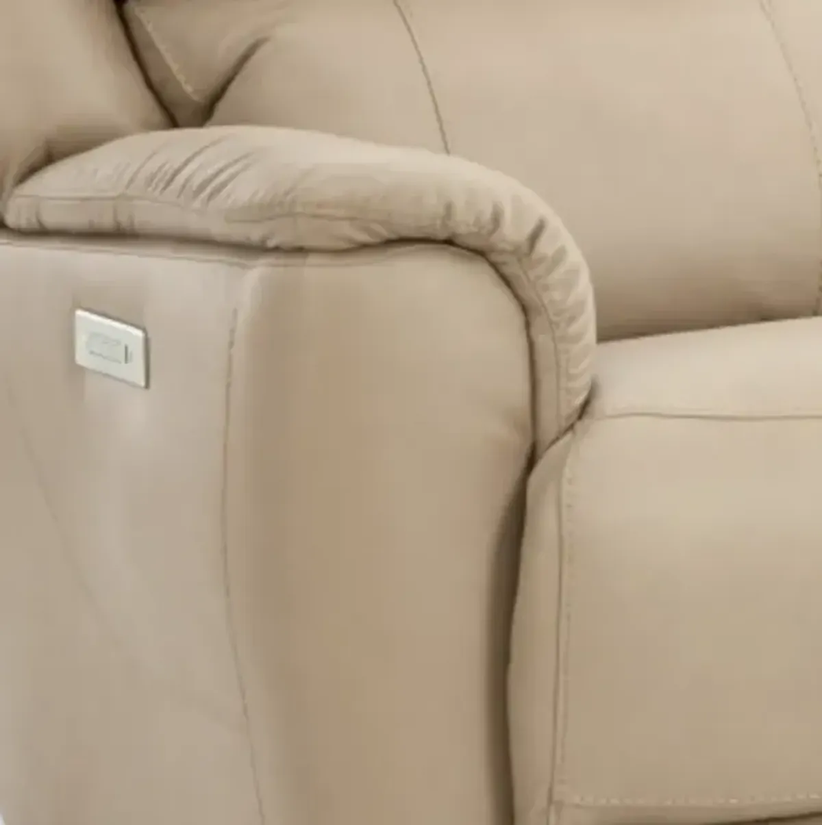 HomeStretch Tuscany Stonewash Power Recliner