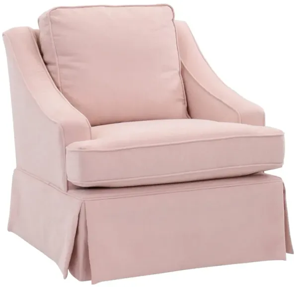 Best Home FurnishingsÂ® Ayla Blush Swivel Glider