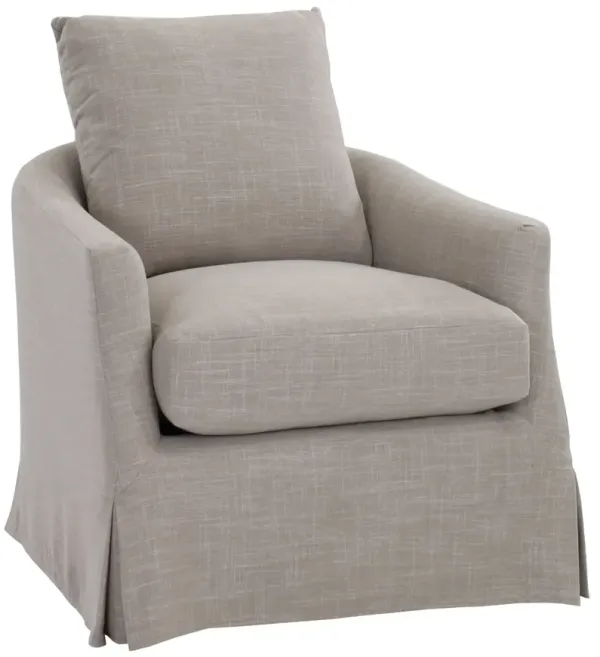 SynergyÂ® 2178 Lena Linen Swivel Chair