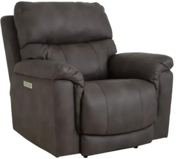 HomeStretch Cosmo Pewter Power Recliner