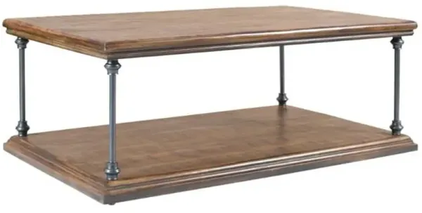 Jofran Inc. Larson Brown Rectangular Cocktail Table