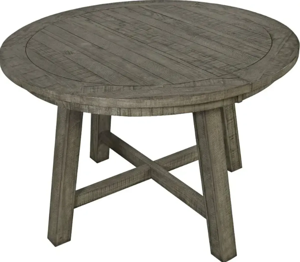 Jofran Inc. Telluride Brown Round-to-Oval Extension Counter Table