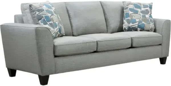 Style Line Petunia Cobble Silver Sofa