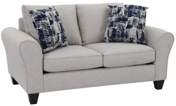Style Line Dahlia Ivory Loveseat