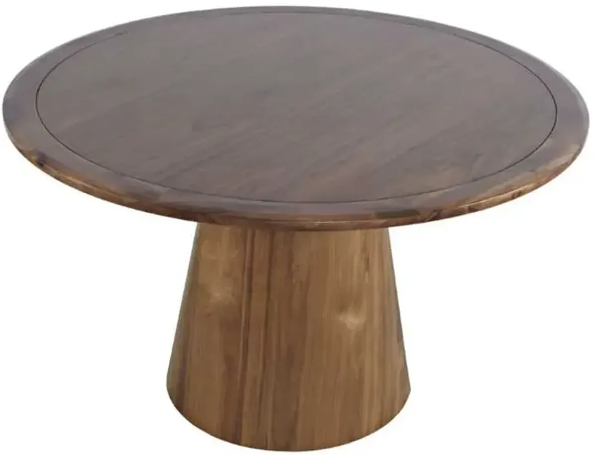 Jofran Inc. Nash Walnut Round Dining Table