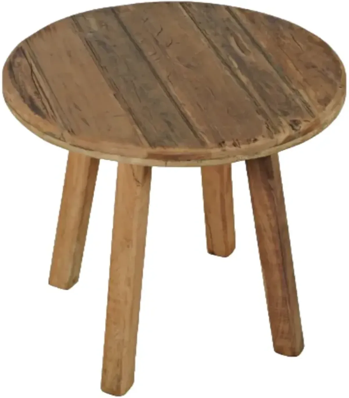 Jofran Inc. Reclamation Brown Round Side Table