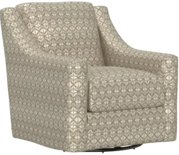 Jackson Furniture Hyde Park Dove Swivel Chair