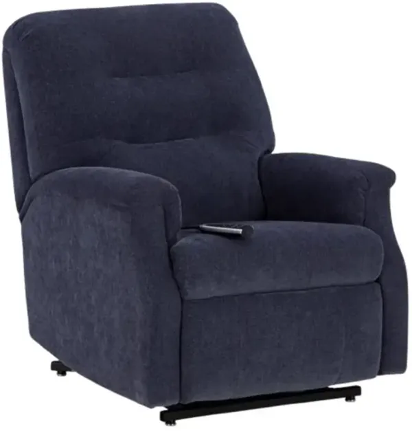 HomeStretch Barbara Jean Navy Power Recliner Lift Chair