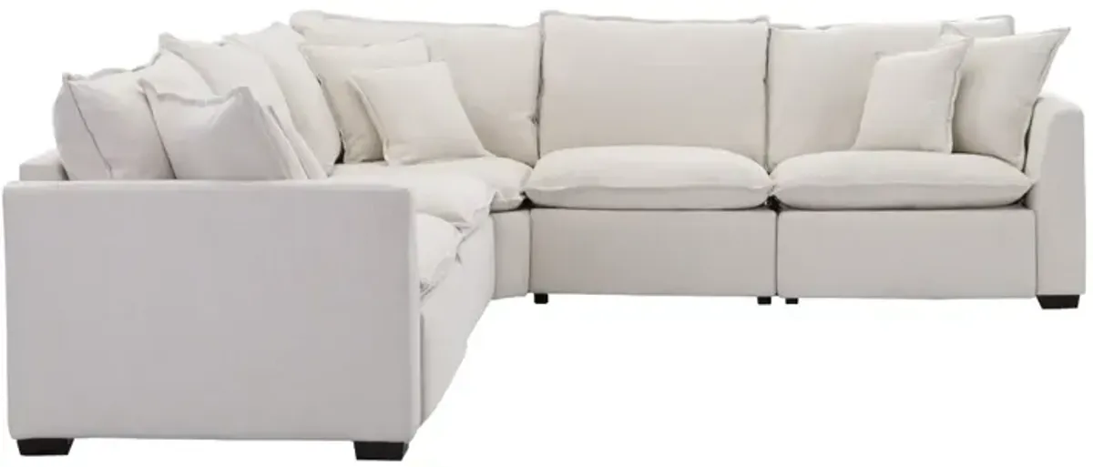 SynergyÂ® 2354 Zeus Pearl 5 Piece Power Reclining Sectional