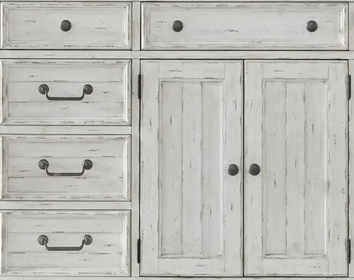 Liberty Furniture River Place Riverstone White/Tobacco Dresser