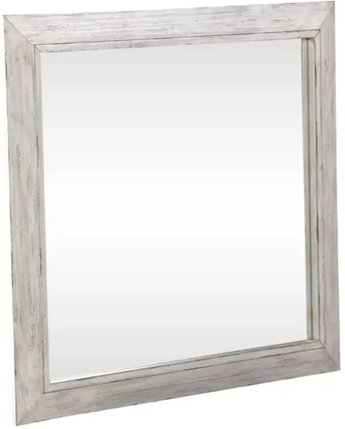 Liberty Furniture River Place Riverstone White/Tobacco Mirror