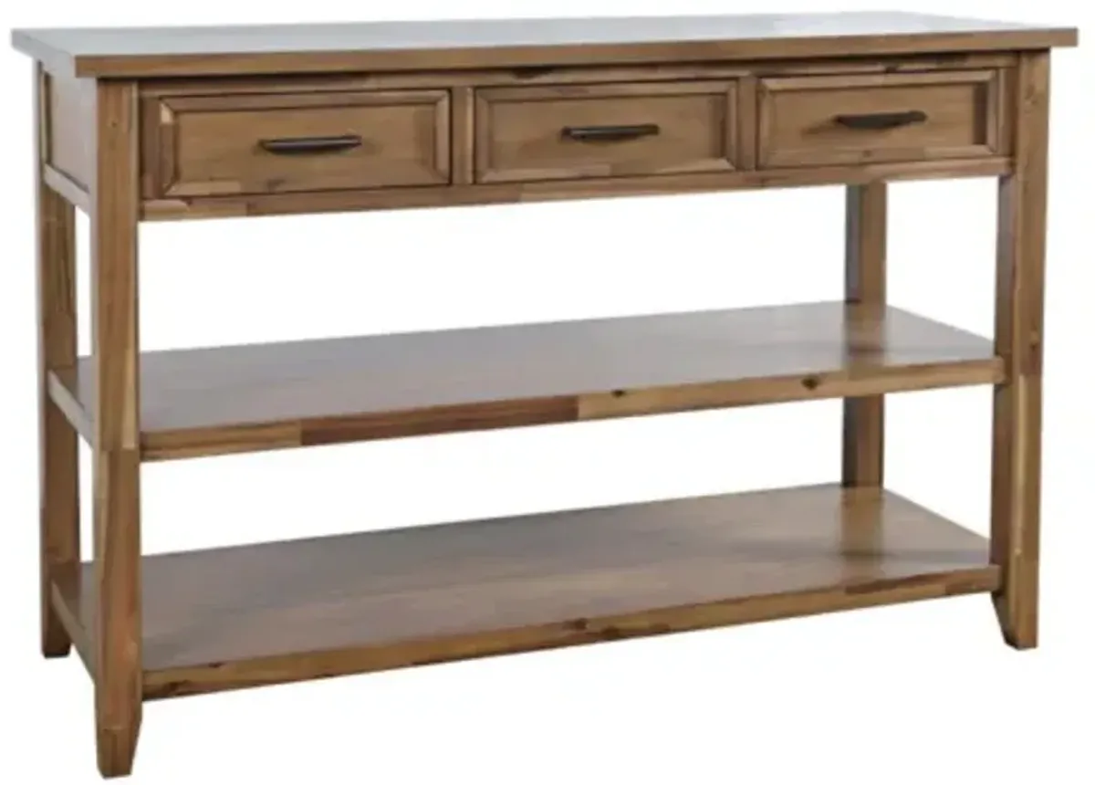 Jofran Inc. Claremont Light Brown Sofa Table