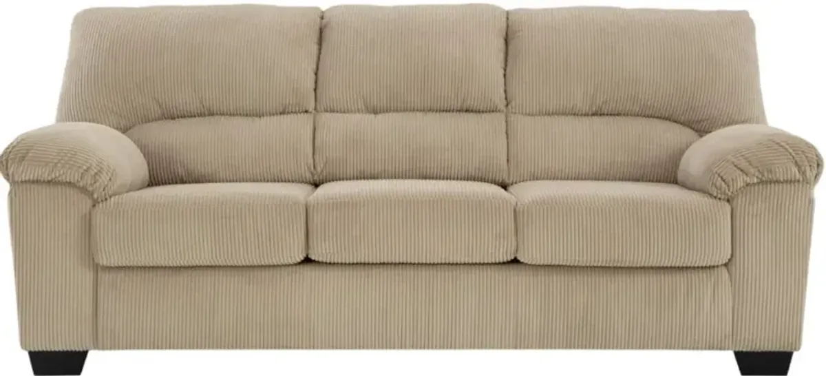 Signature Design by AshleyÂ® SimpleJoy Sand Sofa