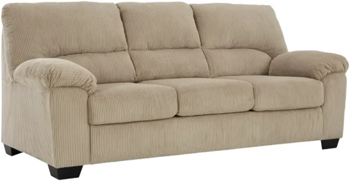Signature Design by AshleyÂ® SimpleJoy Sand Sofa