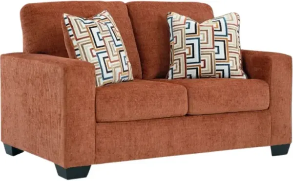Signature Design by AshleyÂ® Aviemore Spice Loveseat