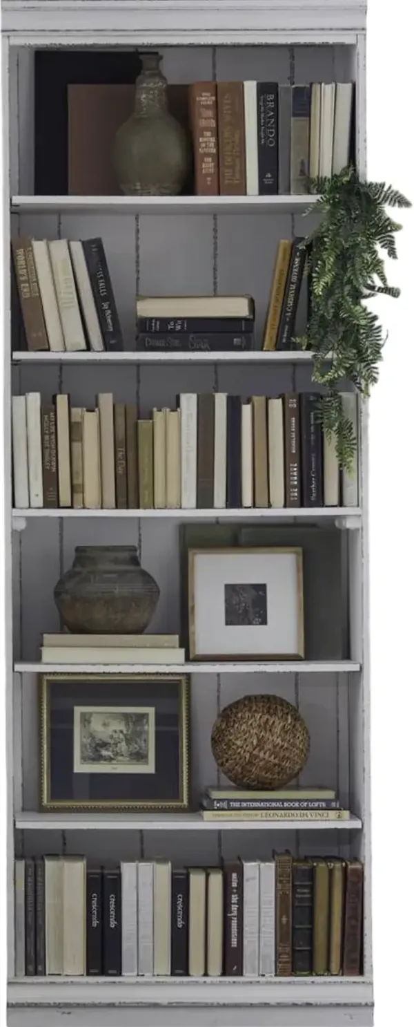 Liberty Furniture Magnolia Manor White 84" Bookcase