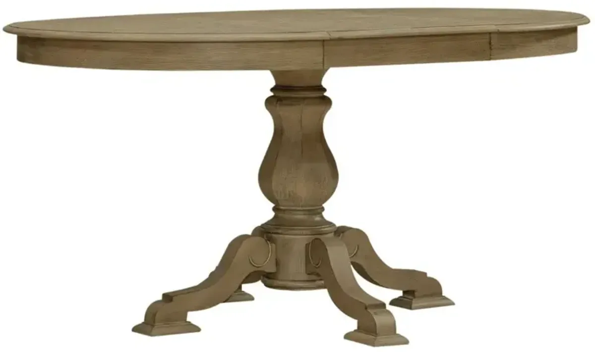 Liberty Furniture Magnolia Manor Weathered Bisque Dining Table