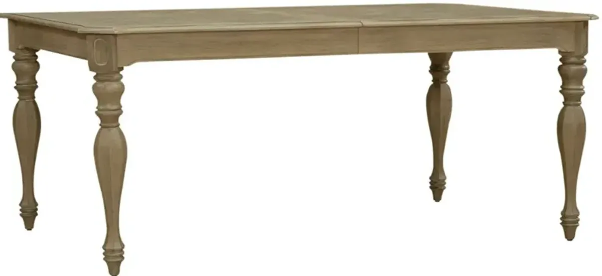 Liberty Magnolia Manor II 7-Piece Weathered Bisque Dining Table Set