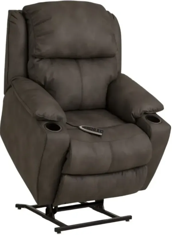 HomeStretch Stellar Pewter Power Lift Chair