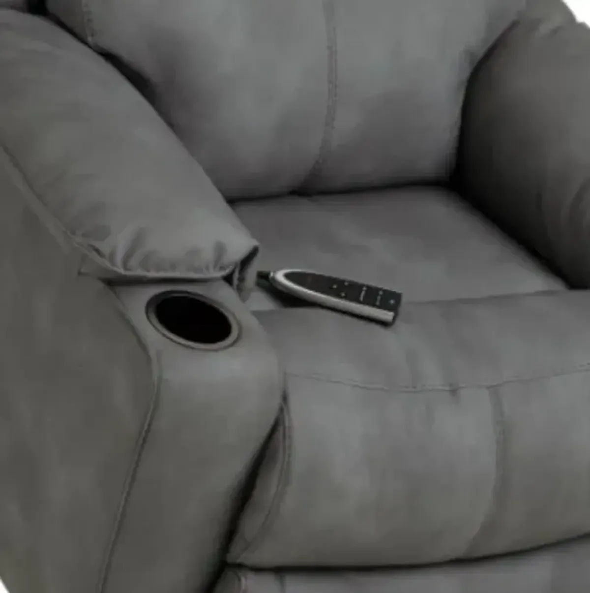 HomeStretch Stellar Gray Power Lift Chair