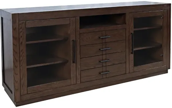 Jofran Inc. Auburn Hills Dark Oak 70" Media Console