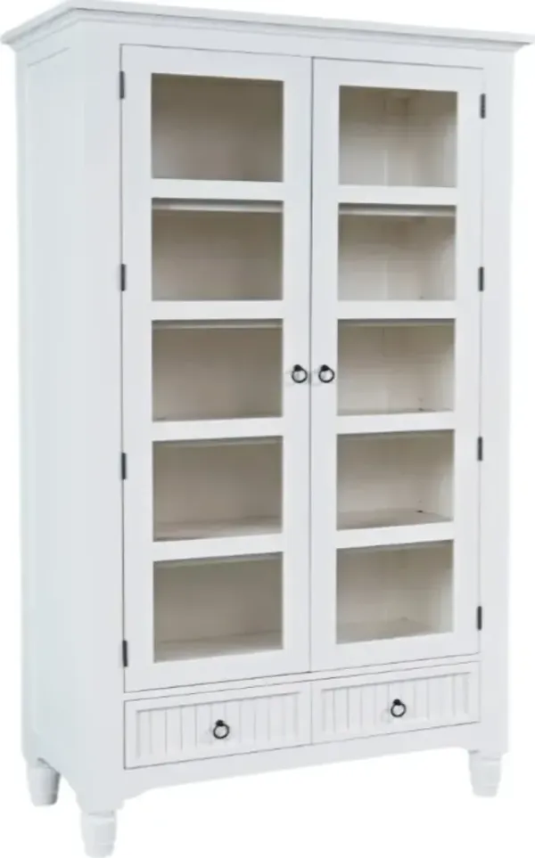 Jofran Inc. Westport White Tall Cabinet