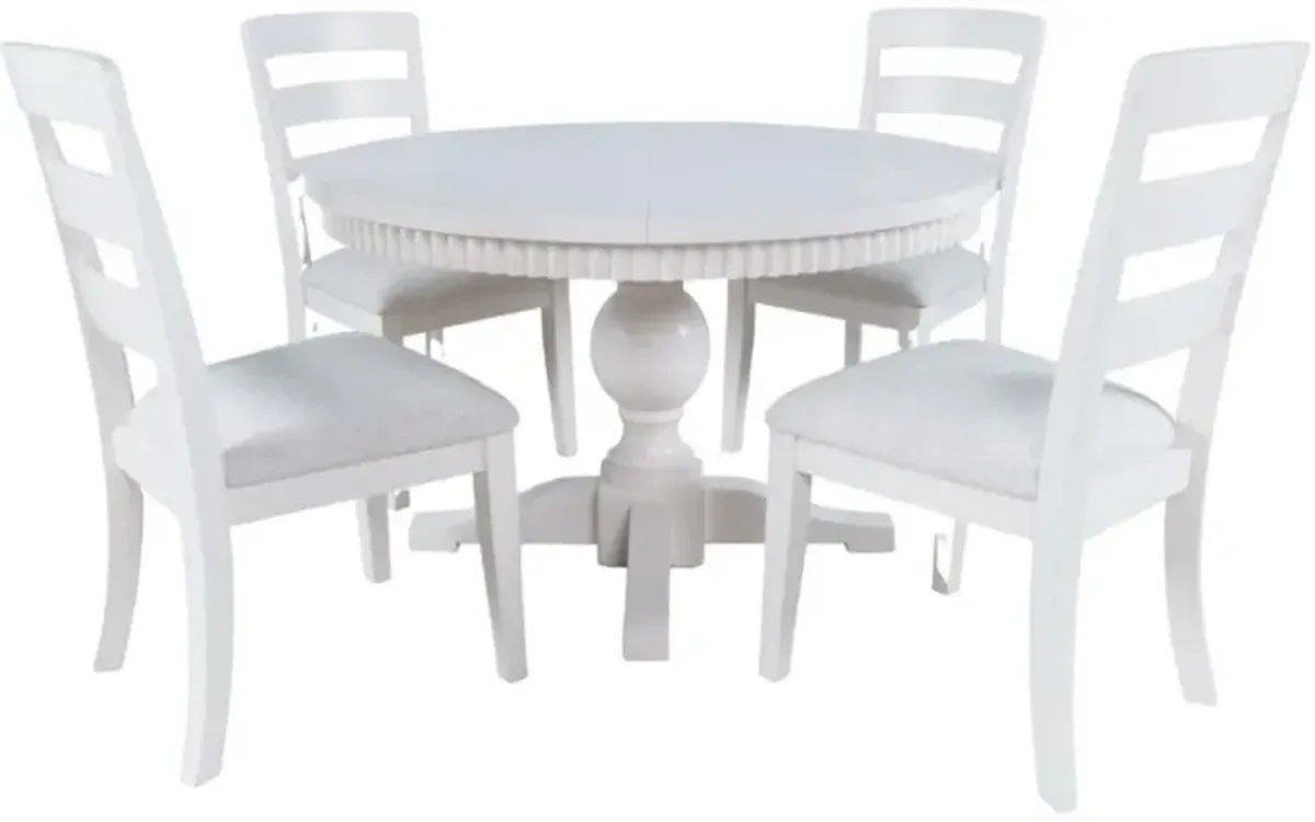 Jofran Inc. Westport 5-Piece White Dining Set