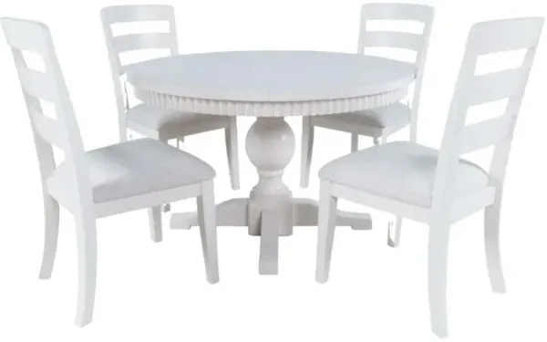 Jofran Inc. Westport 5-Piece White Dining Set