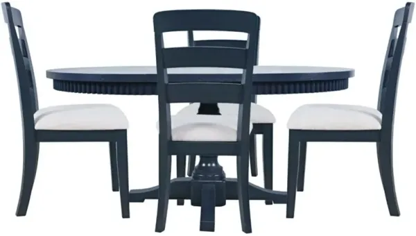 Jofran Inc. Westport 5-Piece Navy Dining Set