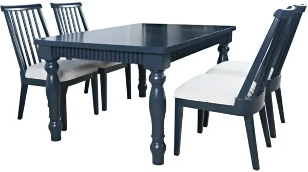 Jofran Inc. Westport 5-Piece Navy Rectangular Dining Set