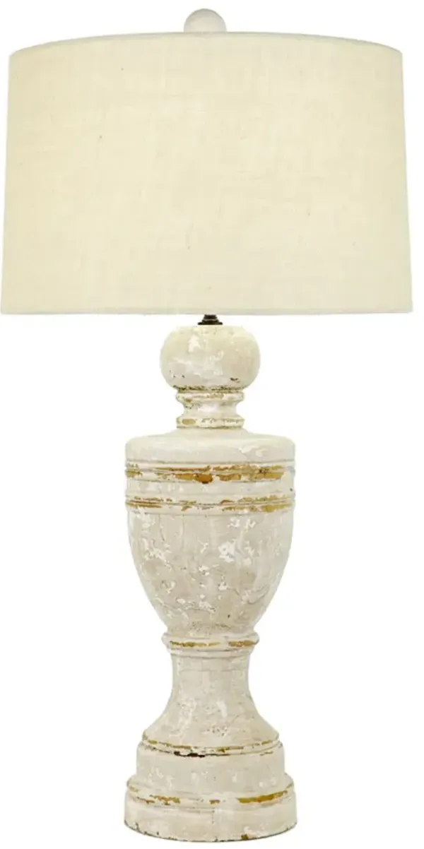 Zeugma ImportsÂ® Gray/Tan Table Lamp